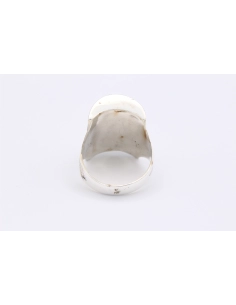 Bague "ethnique" contemporaine en argent 925-The Vintage Workshop