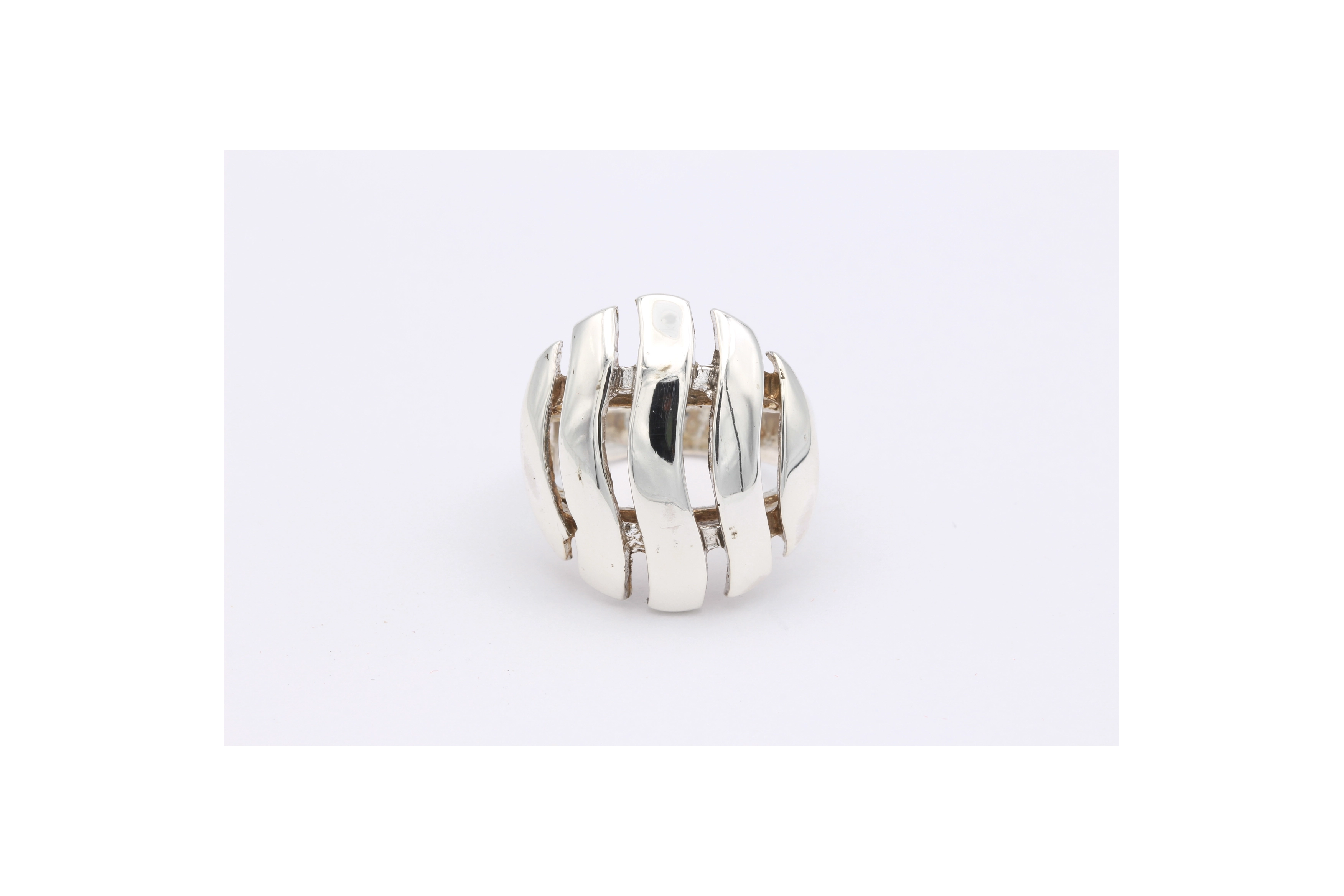 Bague contemporaine en argent 925-The Vintage Workshop