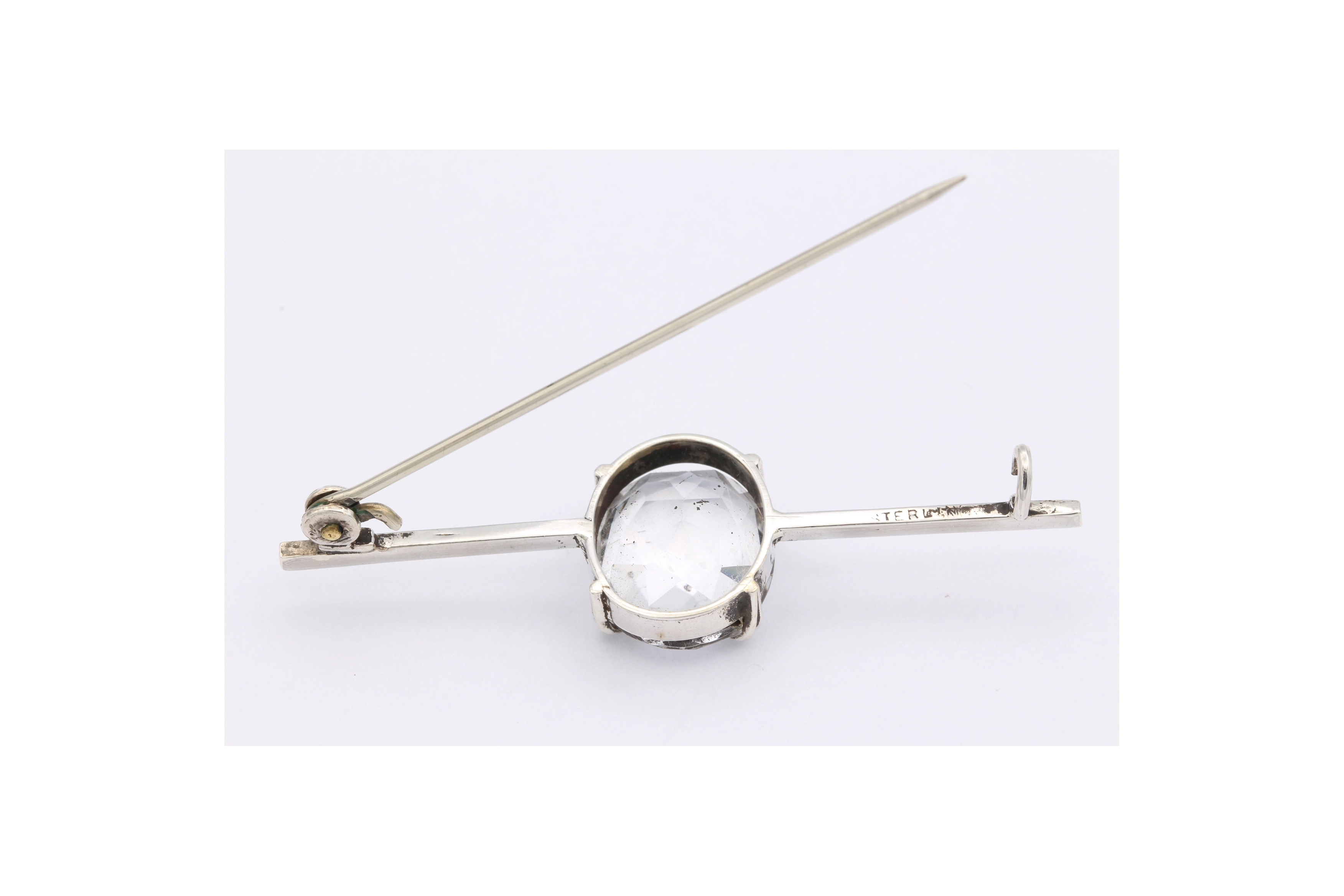 Broche contemporaine en argent 925-The Vintage Workshop