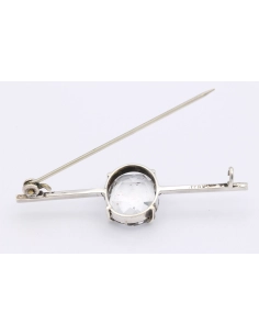 Broche contemporaine en argent 925-The Vintage Workshop