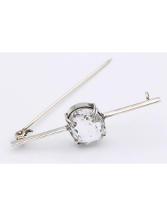 Broche contemporaine en argent 925-The Vintage Workshop