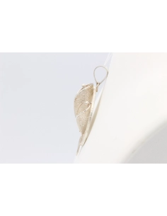 Pendentif contemporain en argent filigrané-The Vintage Workshop
