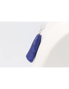 Pendentif contemporain en argent 925 serti de lapis lazuli - - 3
