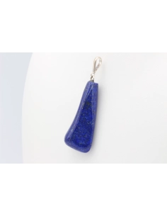 Pendentif contemporain en argent 925 serti de lapis lazuli - - 2