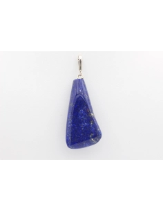 Pendentif contemporain en argent 925 serti de lapis lazuli - - 4