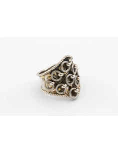 Bague anglaise contemporaine en argent 925-The Vintage Workshop