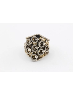 Bague anglaise contemporaine en argent 925-The Vintage Workshop