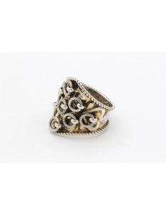 Bague anglaise contemporaine en argent 925-The Vintage Workshop